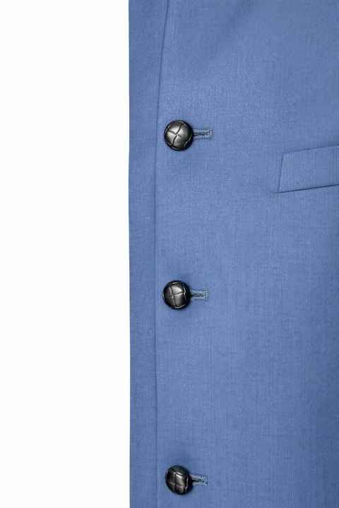 Men’s Premium Imported Summer Waistcoat – Sky Blue