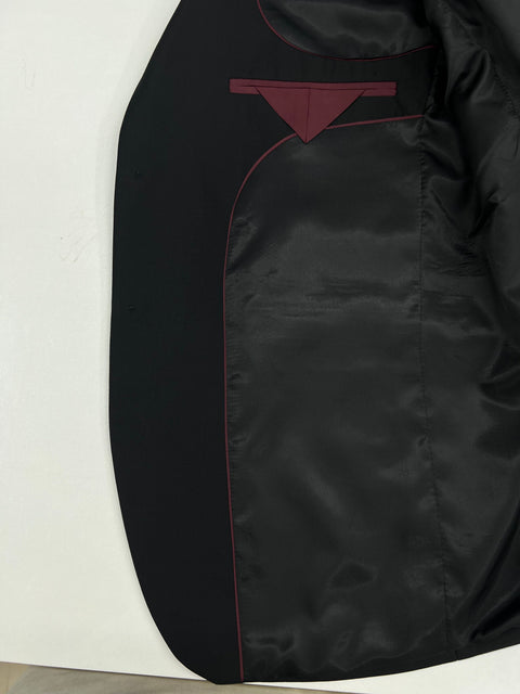 Black 3-Piece Formal Suit – Premium Slim Fit