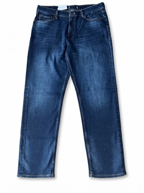 Premium Regular Dark Blue Jeans – Casual & Modern Style
