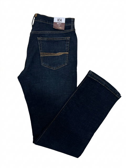 Premium Regular Dark Blue Jeans – Casual & Modern Style