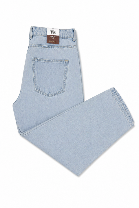 Premium Light Blue Baggy style Jeans – Casual & Modern Style