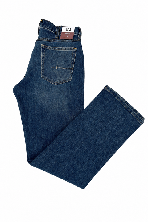 Premium Blue Baggy Jeans – Casual & Modern Style