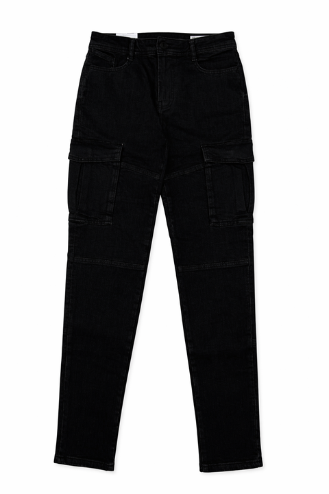Premium 6 Pocket Regular Black Jeans – Casual & Modern Style