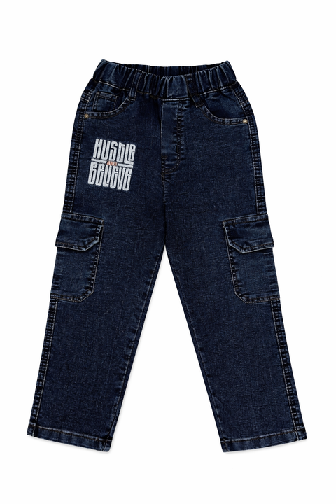 Kids Denim Dark blue Jeans – Imported, Soft & Wrinkle-Free