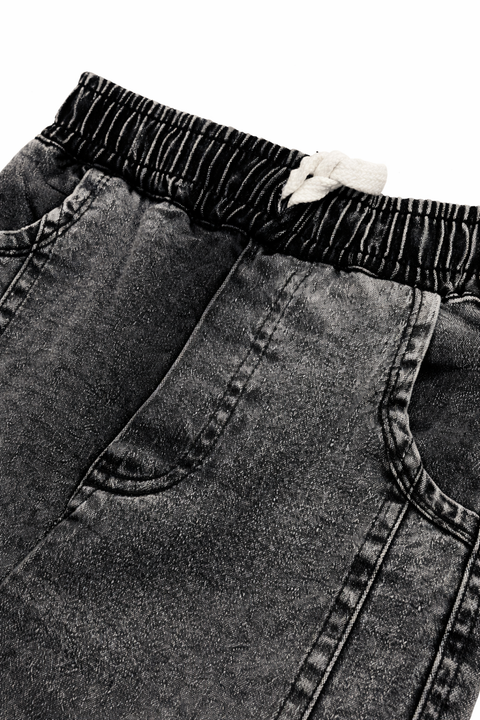 Kids  Denim Dark Grey Jeans – Imported, Soft & Wrinkle-Free