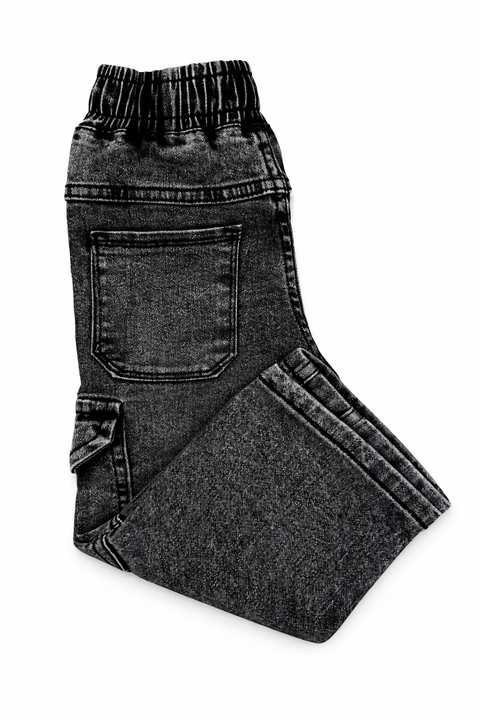 Kids  Denim Dark Grey Jeans – Imported, Soft & Wrinkle-Free