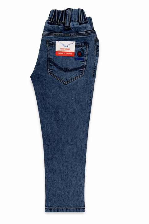 Kids Denim Medium blue Jeans – Imported, Soft & Wrinkle-Free