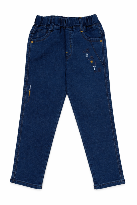 Kids Denim Dark blue Jeans – Imported, Soft & Wrinkle-Free
