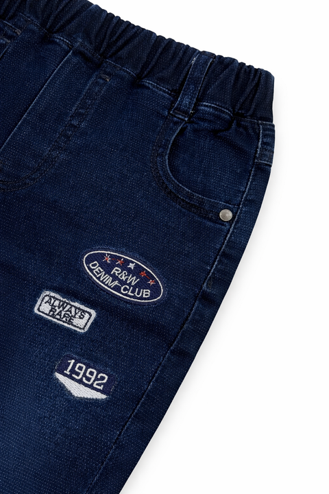 Kids Denim blue Jeans – Imported, Soft & Wrinkle-Free