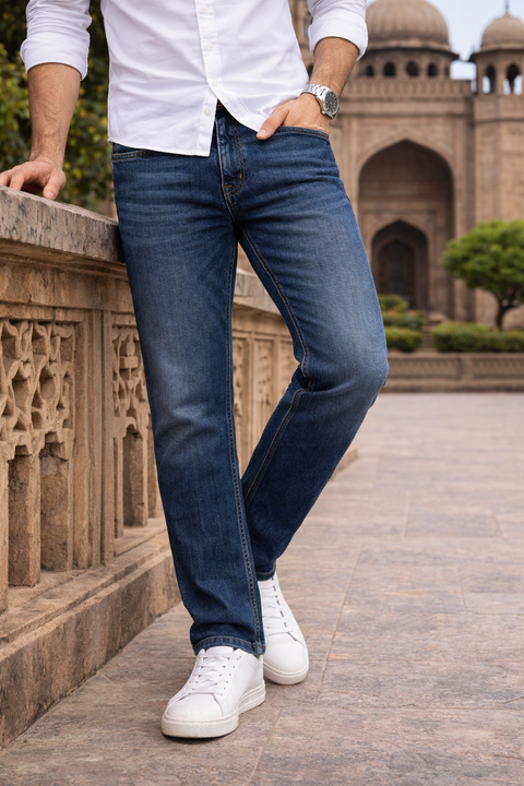 Premium Regular Light Blue Jeans – Casual & Modern Style