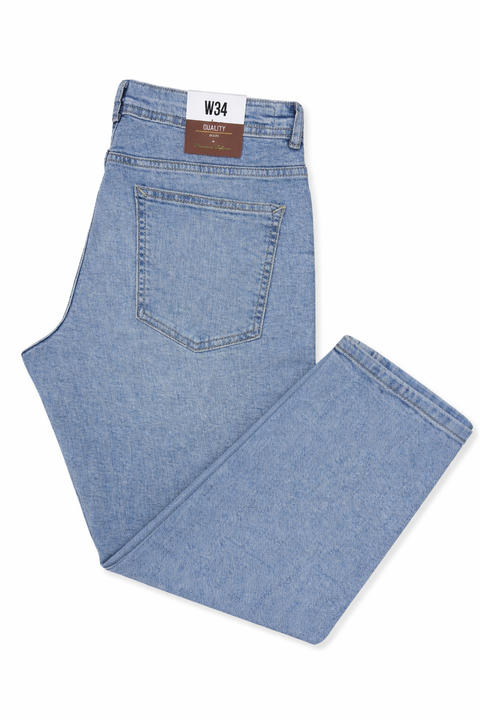 Premium Regular Light Blue Jeans – Casual & Modern Style