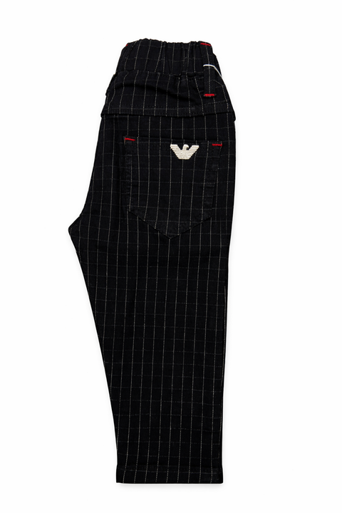 Kids Black Denim Jeans – Imported, Soft & Wrinkle-Free