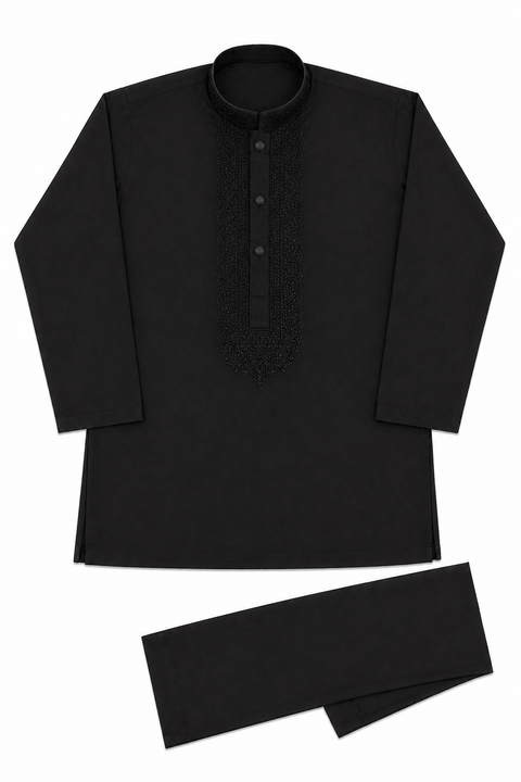 Boys Premium Embroidered Kurta – Classic Traditional Outfit