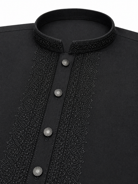 Boys Premium Embroidered Kurta – Classic Traditional Outfit