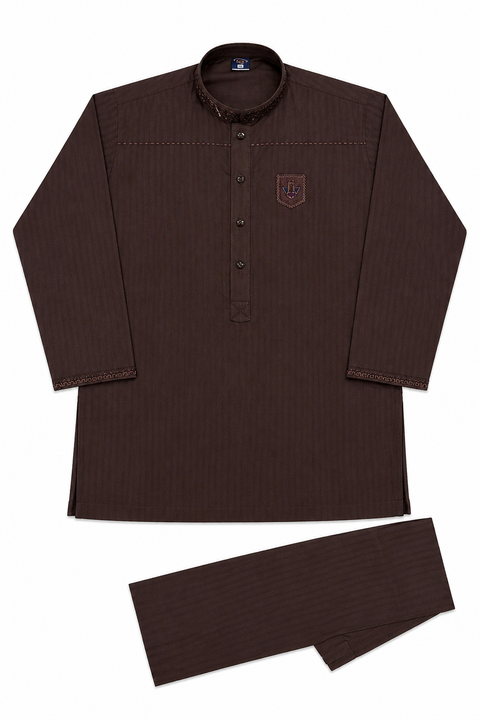 Boys Classic Kurta Pajama – Elegant Traditional Outfit