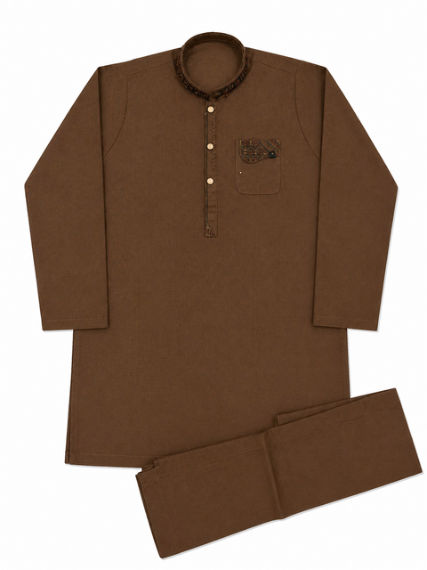 Brown Kurta Pajama for Men – Premium Traditional Wear