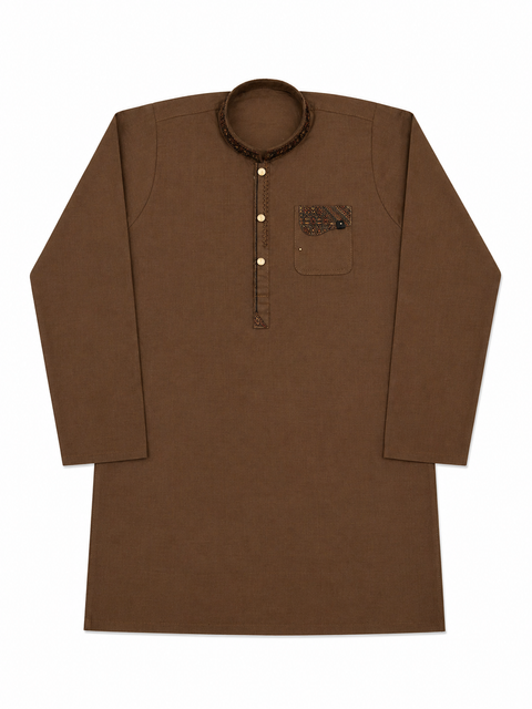 Brown Kurta Pajama for Men – Premium Traditional Wear