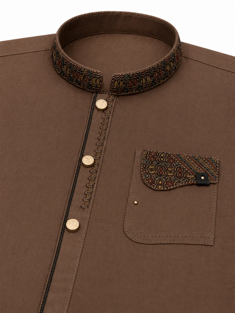 Brown Kurta Pajama for Men – Premium Traditional Wear