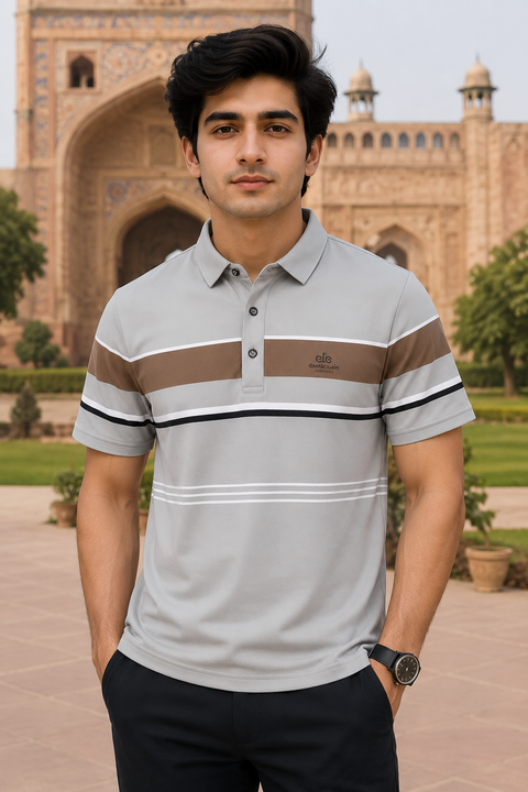 Imported Premium Polo Shirt with Contrast Collar