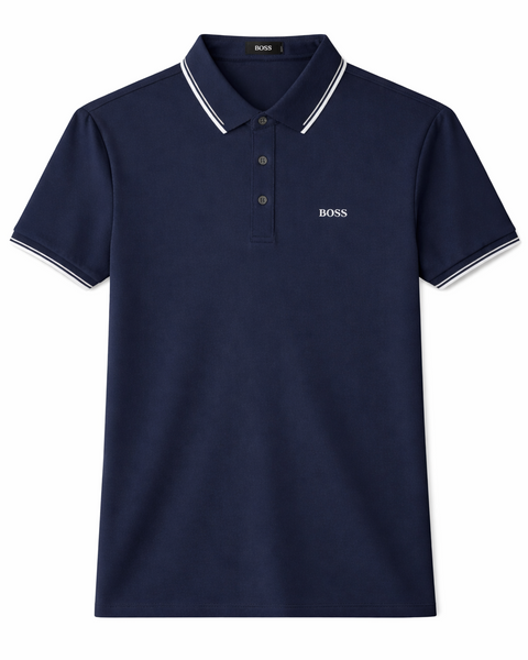Imported Premium Polo Shirt with Contrast Collar