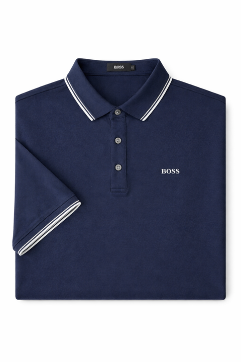 Imported Premium Polo Shirt with Contrast Collar