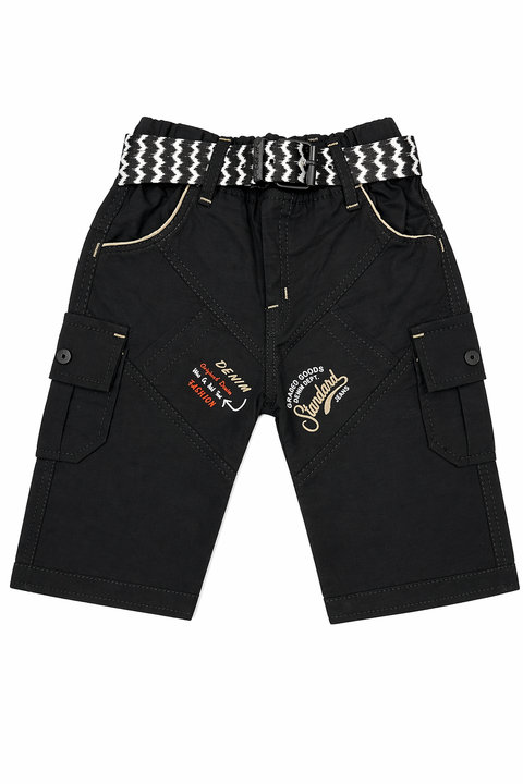 Kids Summer Outfit Set – Stylish Shirt, Tank Top & Shorts Combo (3PCS)
