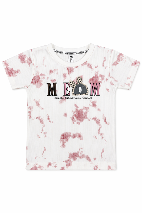 “Casual Summer Vibes – Kids Printed T-Shirt & Shorts Set”
