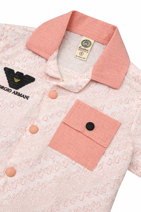 “Trendy Boys 3 piece Summer Outfit – Soft & Stylish