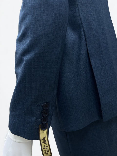 Navy Blue 3-Piece Formal Suit – Premium Slim Fit