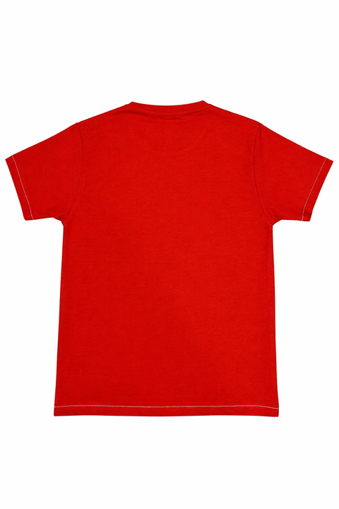 Red “Mislead or Misguide” Graphic T-Shirt for Kids