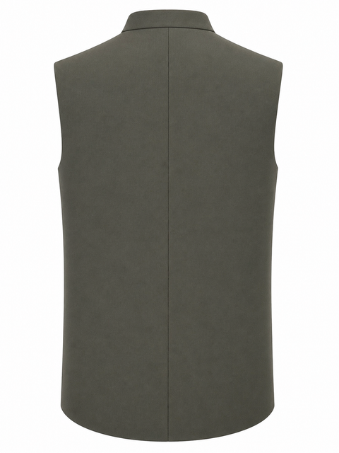 Royal Wearz Olive Green Classic Waistcoat