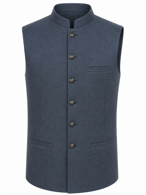 Royal Wearz Charcoal Grey Classic Waistcoat