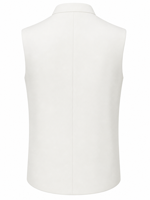Royal Wearz Off-White Classic Waistcoat